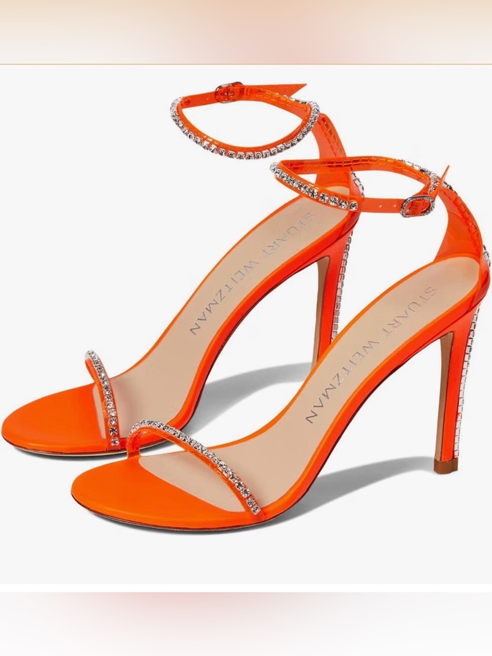 Stuart Weitzman Nudistglam 100 sandals